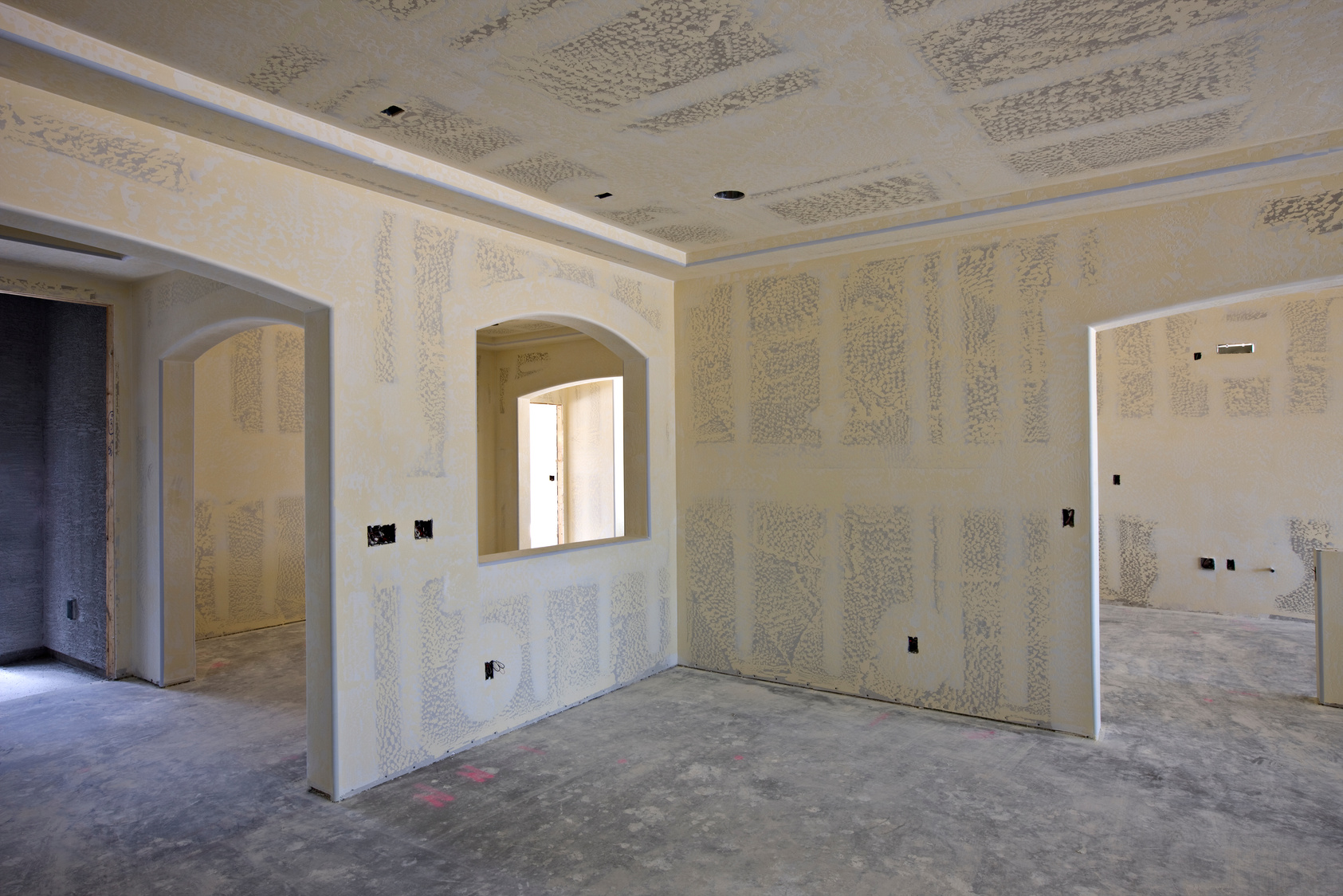 New Construction Interior Drywall